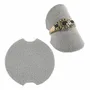 Gifts - Double-sided pads for rings with a suede-like coating (x10) - LAVAL 1878