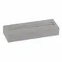 Gifts - Rectangular ring display stand with light grey suede-look finish - LAVAL 1878