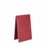 Gifts - Flat display stand for necklaces/chains, covered in burgundy synthetic velvet - LAVAL 1878