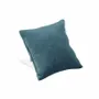 Gifts - Cushion with synthetic velvet-look cover, duck blue - LAVAL 1878