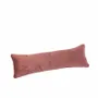 Gifts - Long cushion in dusty rose covered in synthetic velvet, 8 x 25cm - LAVAL 1878