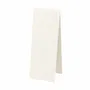 Gifts - Flat display stand for necklaces/chains, covered in white linen/cotton fabric, H 25cm - LAVAL 1878