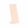 Cadeaux - Présentoir 4 colliers gainé suédine synthétique rose poudré H 22cm - LAVAL 1878