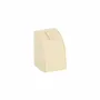Gifts - Cream-colored synthetic suede-look ring display stand - LAVAL 1878