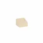 Gifts - Cream-colored synthetic suede-look ring display stand with slot, 2.8cm high - LAVAL 1878