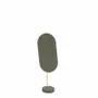 Gifts - Necklace display stand with khaki suede-look finish and matte gold metal, H 32.4cm - LAVAL 1878