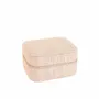 Gifts - Rectangular jewelry box with pink linen-look synthetic cushion - LAVAL 1878