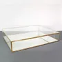 Gifts - Large glass/brass display case - LAVAL 1878