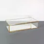 Gifts - Medium-sized glass/brass display case - LAVAL 1878
