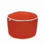 Poufs - Pouf extérieur MOJO POUF-POUF Orange / Blanc - MOJO BORN TO CHILL