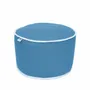 Poufs - Pouf extérieur MOJO POUF-POUF Turquoise / Blanc - MOJO BORN TO CHILL