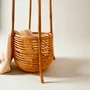 Shelves - Chunk Natural Rattan Coat Rack With Basket - LO-FI HOUSE