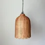 Plafonniers - Lustre suspendu en rotin naturel Fisto - LO-FI HOUSE