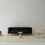 Sofas - LIFT - 3 Seats Sofa in Solid Ash Wood and Leather Seat - MOR
