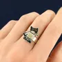 Bijoux - BAGUE SUPER MIAOU COULEUR ARGENT NOIR - TARATATA BIJOUX