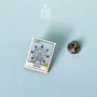 Brooches - Vienna Prater Ferris Wheel Pin - City Landmark Design Accessory - PINTONIK