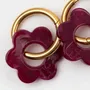 Bijoux - Boucles d'oreilles BABY FLEURETTE - Cerise - - KURAGEGINZA