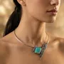 Jewelry - Sigil Choker Necklace - V UNIQUENESS FINE GREEK JEWELRY