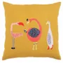 Coussins textile - Housse de coussin en forme d'oiseaux - NEEM CRAFTS LLC