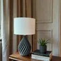 Decorative objects - Table lamp - Shell - ceramic black sandstone - ANNE-SOPHIE AIMÉ
