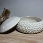 Pottery - White Glazed Stoneware Jewelry Boxes - LES POTERIES DE SWANE