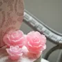 Objets de décoration - Bougie "Rose" - CIERGERIE DES PREMONTRES