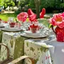 Table cloths - FRAISES DES BOIS Linen Tablecloths & Napkins - SUMMERILL AND BISHOP
