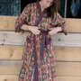 Bathrobes - 100% COTTON LONG KIMONO - CURIOSITY LAB