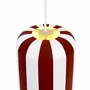 Jewelry - Gry Pendant - Dark Red stripes - DYBERG LARSEN