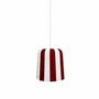 Jewelry - Gry Pendant - Dark Red stripes - DYBERG LARSEN
