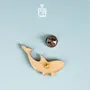 Brooches - Orca Pin - Handmade Killer Whale Statement Accessory - PINTONIK
