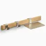 Wardrobe - OUTLINE – Wall Hanger in Stainless Steel and Solid Wood - MOR