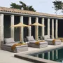 Deck chairs - GYPSET outdoor chaise-lounge - MAISON DE VACANCES