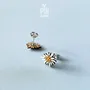Jewelry - Edelweiss Flower Earrings - Wanderlust Jewelry Gifts for Climbers, Girlfriend or Anniversary - PINTONIK