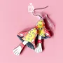Bijoux - Boucles d'oreilles pendantes Neon Mushroom - PINTONIK