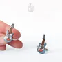 Bijoux - Boutons de manchette guitare électrique - Boutons de manchette musicaux en bois peints à la main - PINTONIK
