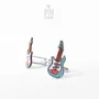 Bijoux - Boutons de manchette guitare électrique - Boutons de manchette musicaux en bois peints à la main - PINTONIK