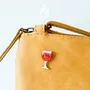 Bijoux - Broche Kawaii Vin Rouge - Broche en bois amusante - PINTONIK