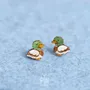 Bijoux - Boucles d'oreilles canard colvert - Boucles d'oreilles oiseaux originales, cadeau parfait pour les enfants ou les chasseurs de canards - Boucles d'oreilles fantaisie - PINTONIK