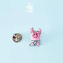 Jewelry - Funny Pig Pin - Farm Animal Pigglet Badge - PINTONIK