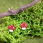 Bijoux - Boucles d'oreilles champignons magiques originales - PINTONIK