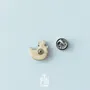 Jewelry - Funny Chicken Pin - Wooden Brooch - Bird Lover Gift - PINTONIK