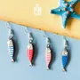 Jewelry - Sardine earrings - Fun Fisherman Summer Jewery with Sterling Silver - PINTONIK