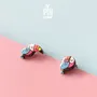 Jewelry - Toucan Stud Earrings - Mismatched Tropical Bird Earrings - Fun Colorful Halloween Costume Jewelry - PINTONIK
