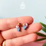 Jewelry - Toucan Stud Earrings - Mismatched Tropical Bird Earrings - Fun Colorful Halloween Costume Jewelry - PINTONIK