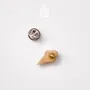 Jewelry - Gelato Lapel Pin - Italian Ice Cream Brooch - Miniature Food Pin - PINTONIK
