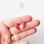 Jewelry - Hot Chili Pepper Earrings - Funny Red Chili Stud Earrings - Weird 30th Birthday Gift - PINTONIK