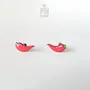 Jewelry - Hot Chili Pepper Earrings - Funny Red Chili Stud Earrings - Weird 30th Birthday Gift - PINTONIK