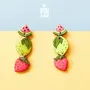Jewelry - Neon Summer Fruit Earrings - Strawberry, Lemon, Watermelon - PINTONIK