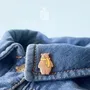 Jewelry - Cute Brown Bear Pin - Small Woodland Animal Brooch for Jacket Collar - Wooden Grizzly Bear Gifts Ita Bag Pin - PINTONIK
